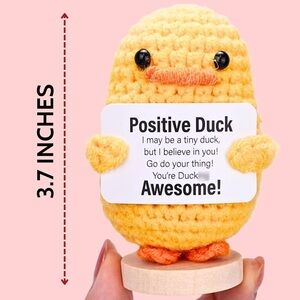 Emotional Duck Support Crochet